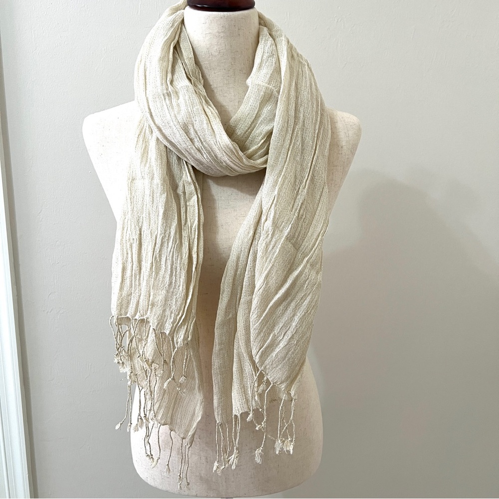 Being Crinkle Scarf Shawl